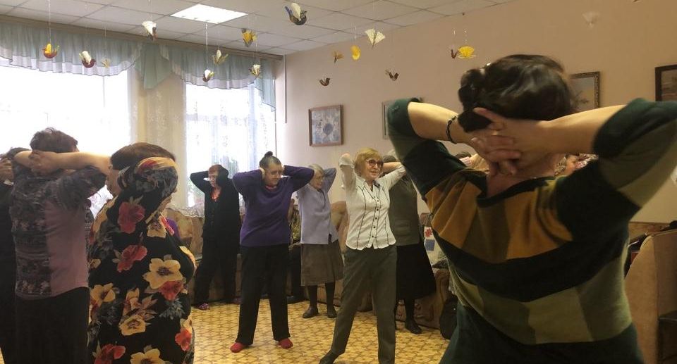 В Пушкино пенсионеры освоили современные методики дыхательных гимнастик